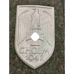 Shield of «Cholm 1942», original, Mint condition!