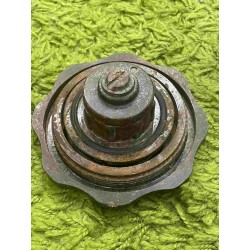 Tiger tank radiator cap assembly with filling neck