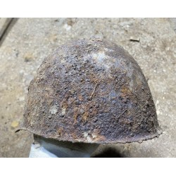 Soviet Three-rivet with remnants of a balaclava