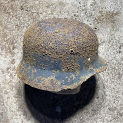 M35 German Helmet with native paint