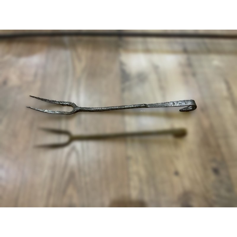 Meat fork with stamp for Field Kitchen