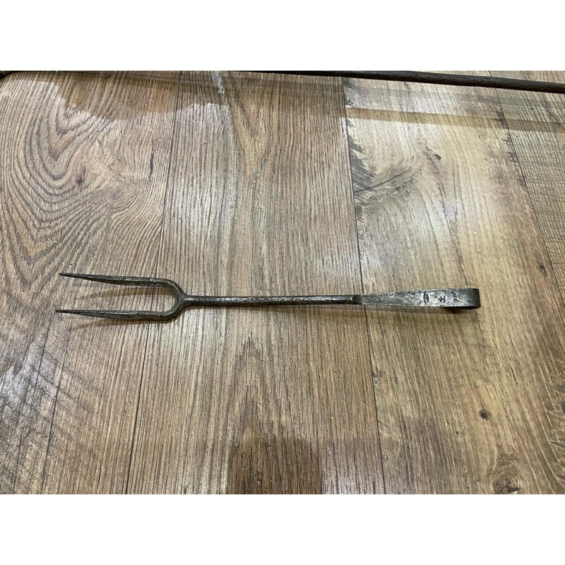 Meat fork with stamp for Field Kitchen