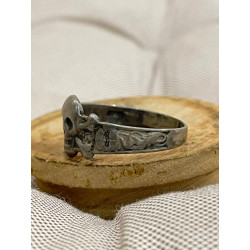 SS Totenkopf Division soldier ring