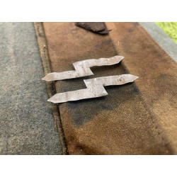 Totenkopf soldier Runes SS from buttonhole