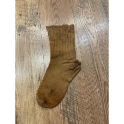 Brown SS Totenkopf soldier sock