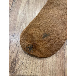 Brown SS Totenkopf soldier sock