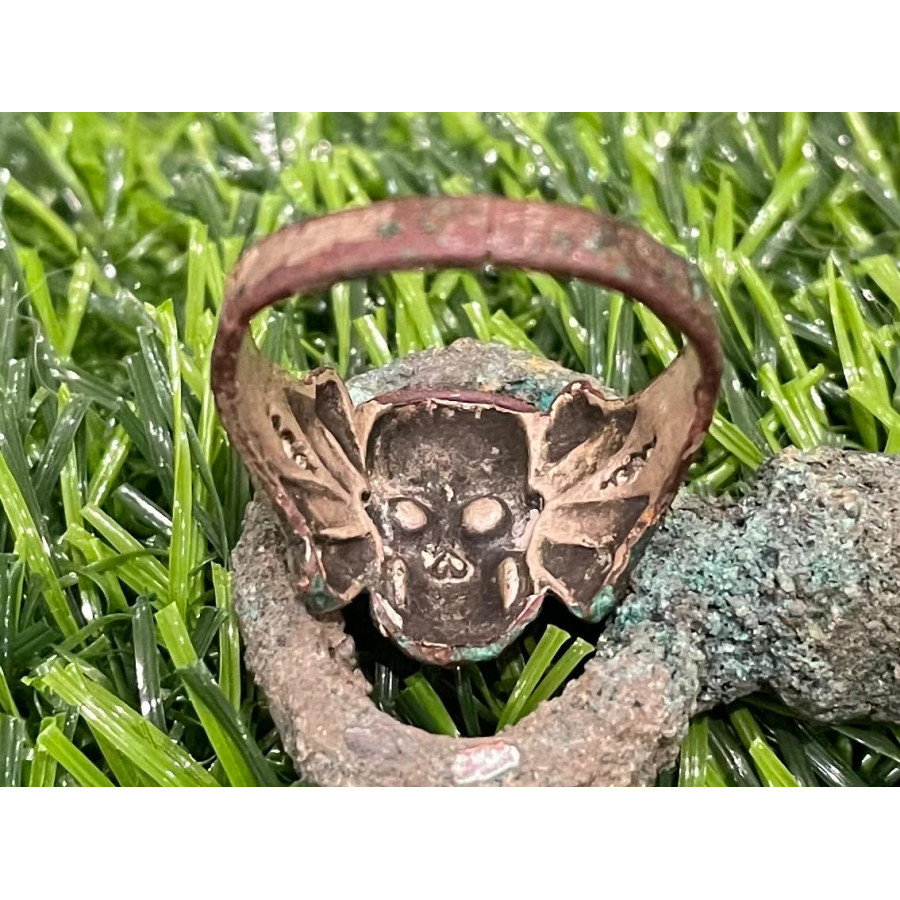 SS Totenkopf soldier Ring ORIGINAL!