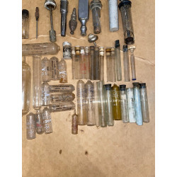 Various German ampoules, capsules, tubes! Rare!