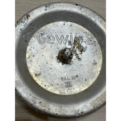 Gewurz container lid with stamps 1939