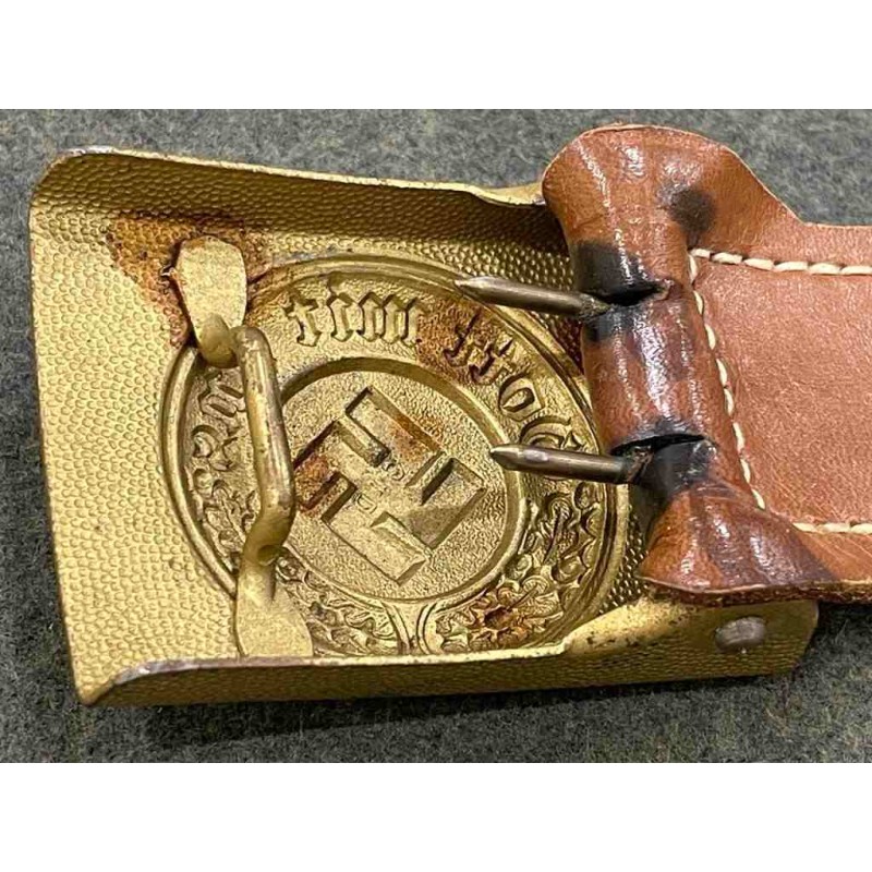 Water police buckle 1943, C.T.D.